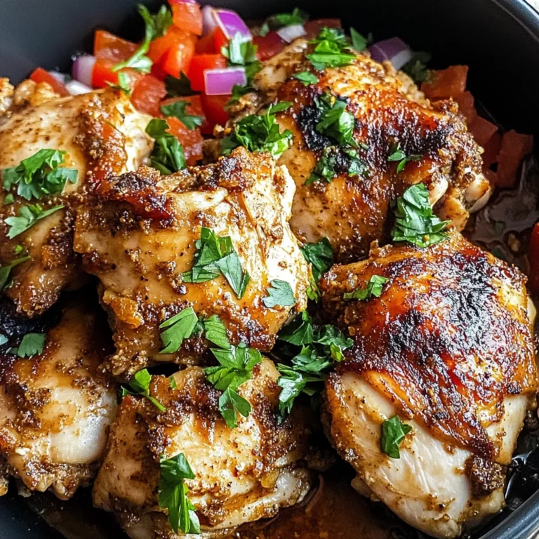 Spiced Yogurt-Marinated Chicken Thighs