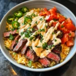 Steak Queso Rice : A Flavorful Recipe