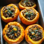 Stuffed Mini Pumpkins Recipe