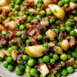 Thanksgiving Peas (with Pear and Pancetta)