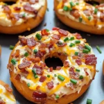 Zesty Turkey Bacon Cream Cheese Bagels