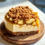 Apple Crumble Cheesecake