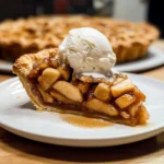 Apple Pie à la Mode (Apple Pie with Ice Cream Recipe)