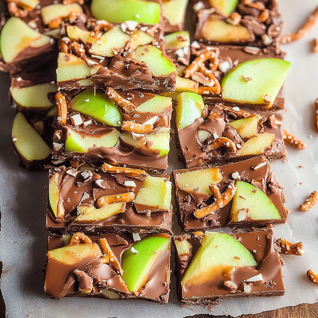 Caramel Apple Bark