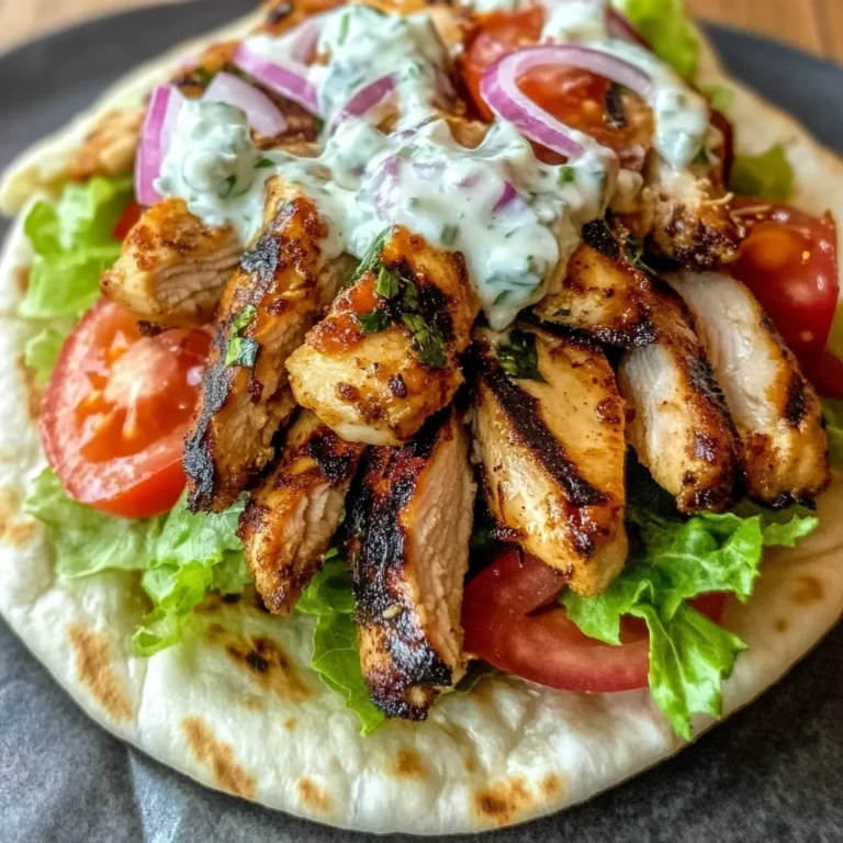 Chicken Pita Gyros