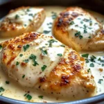 Creamy Baked Chicken with Parmesan and Garlic