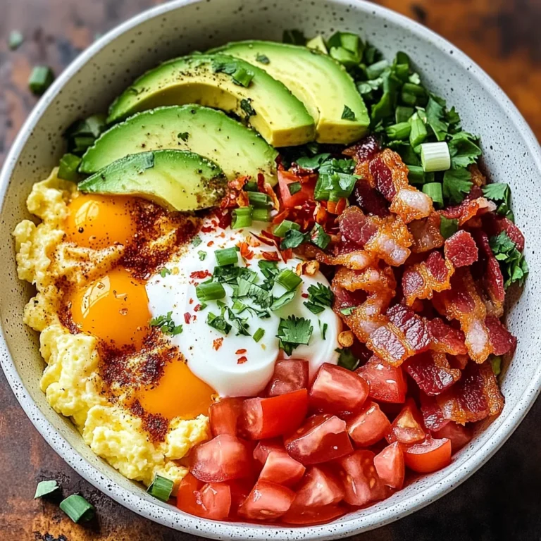 High Protein Breakfast Bowls