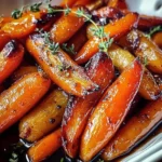 Honey Balsamic Roasted Carrots