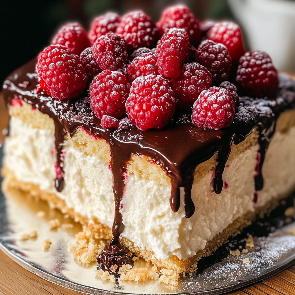 Italian Vanilla Raspberry Love Cake
