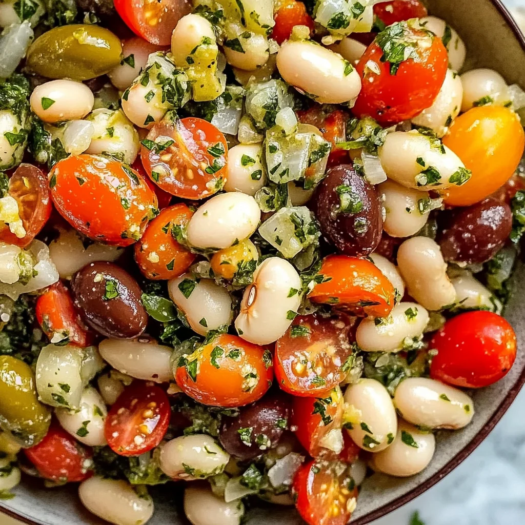 Italian White Bean Salad Recipe