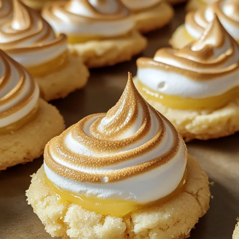 Lemon Meringue Pie Cookies Recipe