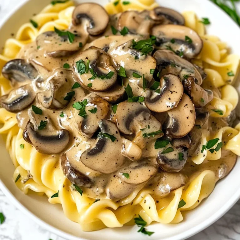 Mushroom Stroganoff