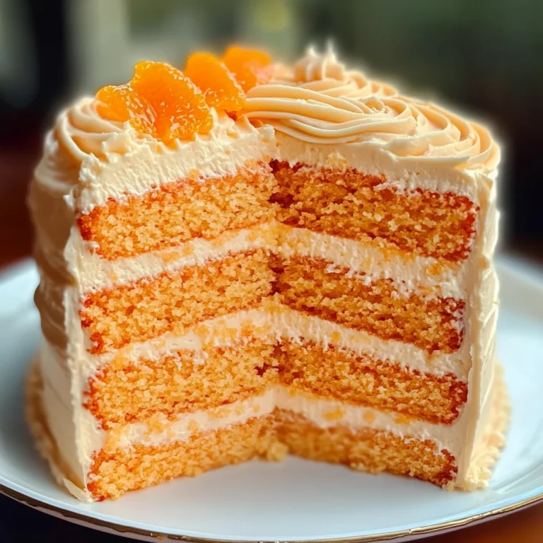 Orange Velvet Cake with Orange Cream Cheese Frosting