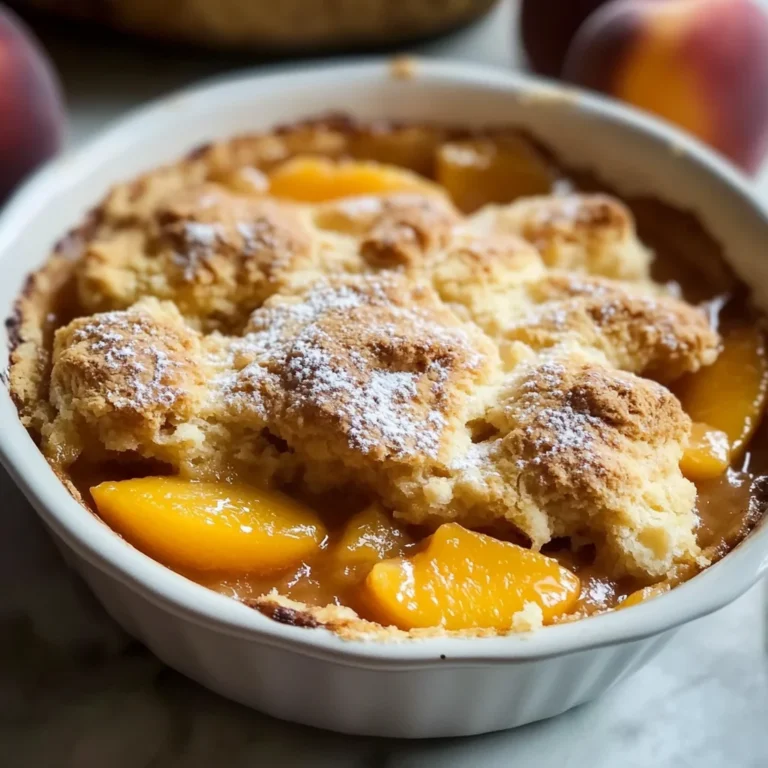 Peach Cobbler