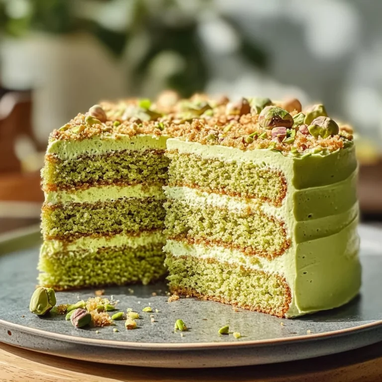 Pistachio Sheet Cake