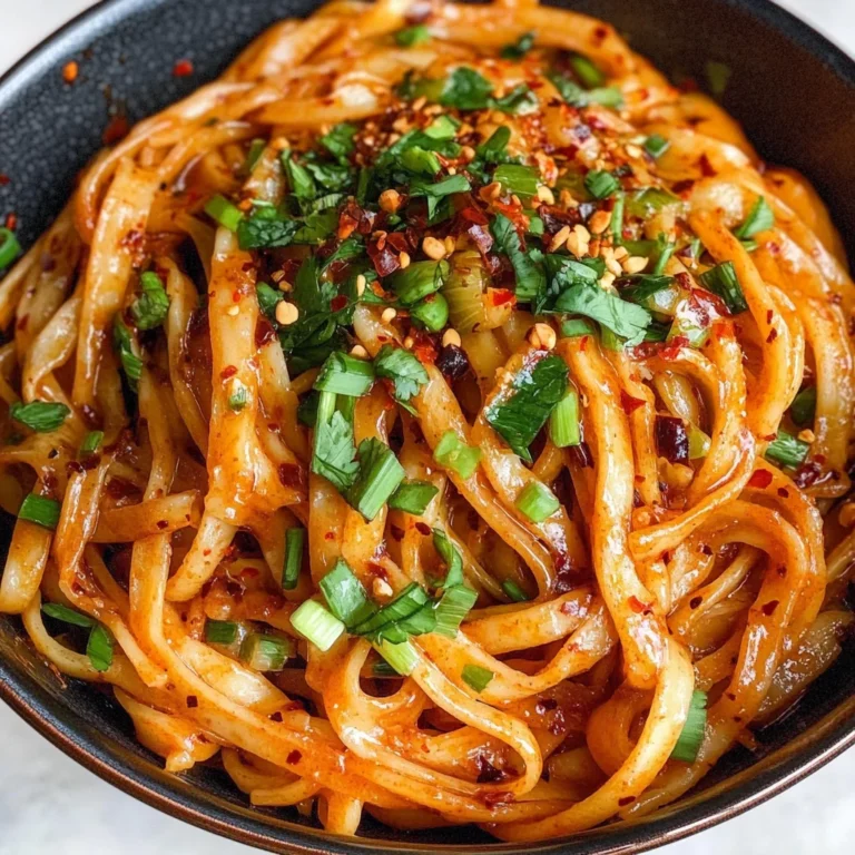 Shallot Chili Oil Noodles