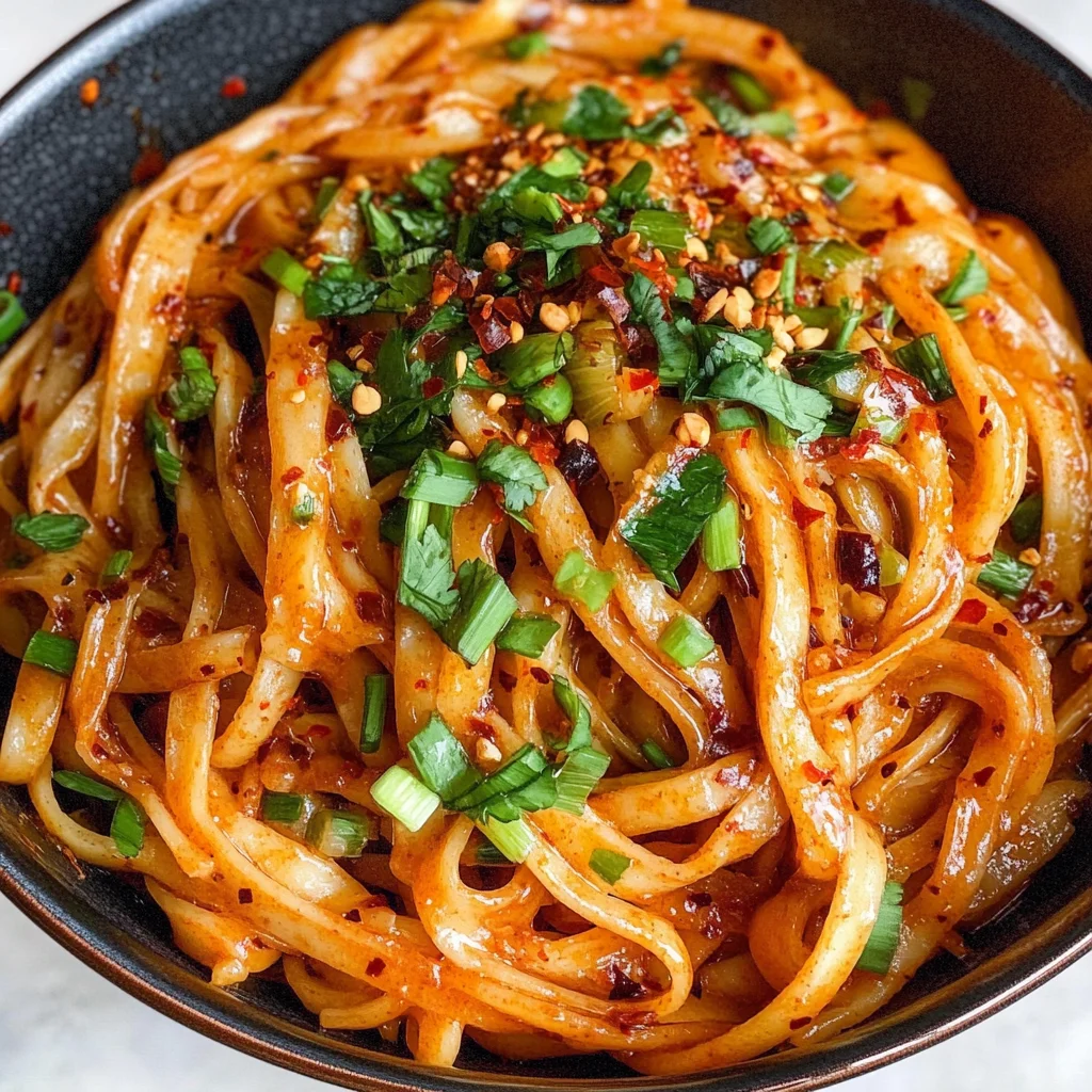 Shallot Chili Oil Noodles