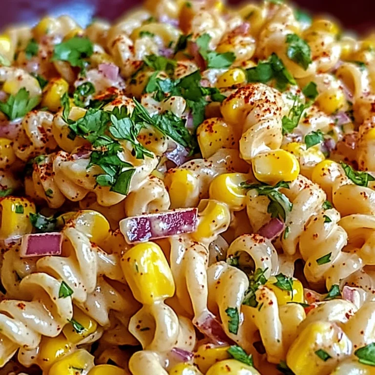Street Corn Pasta Salad