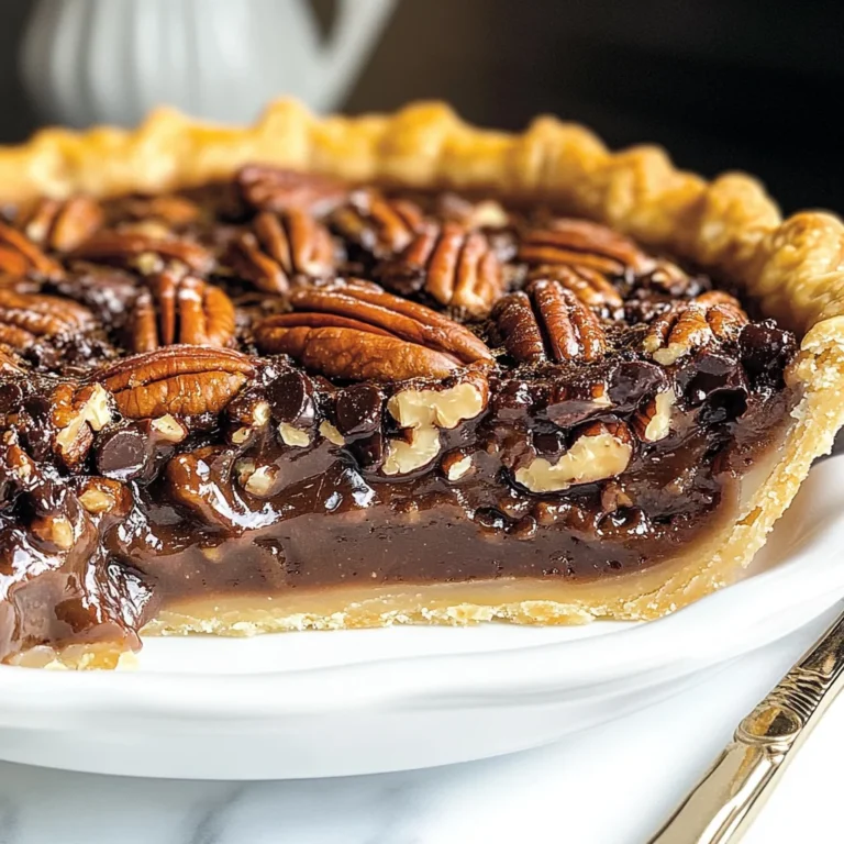 Texas Chocolate Pecan Pie