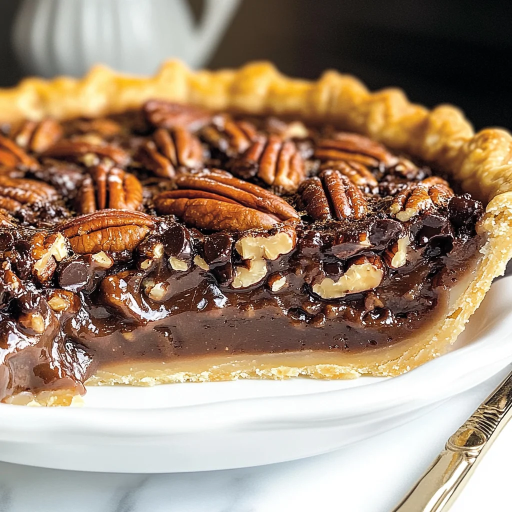 Texas Chocolate Pecan Pie