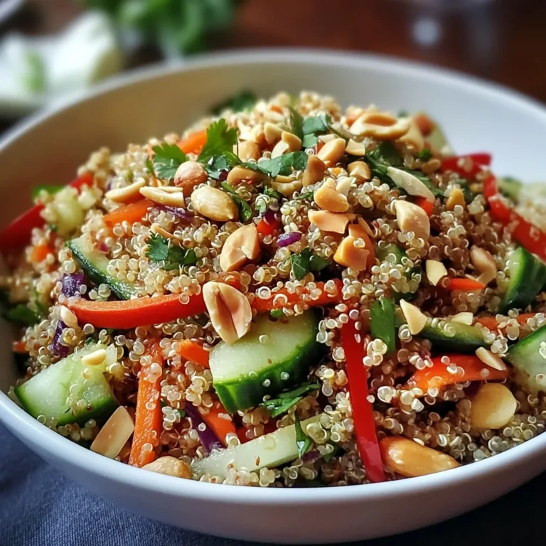 Thai Quinoa Crunch Salad