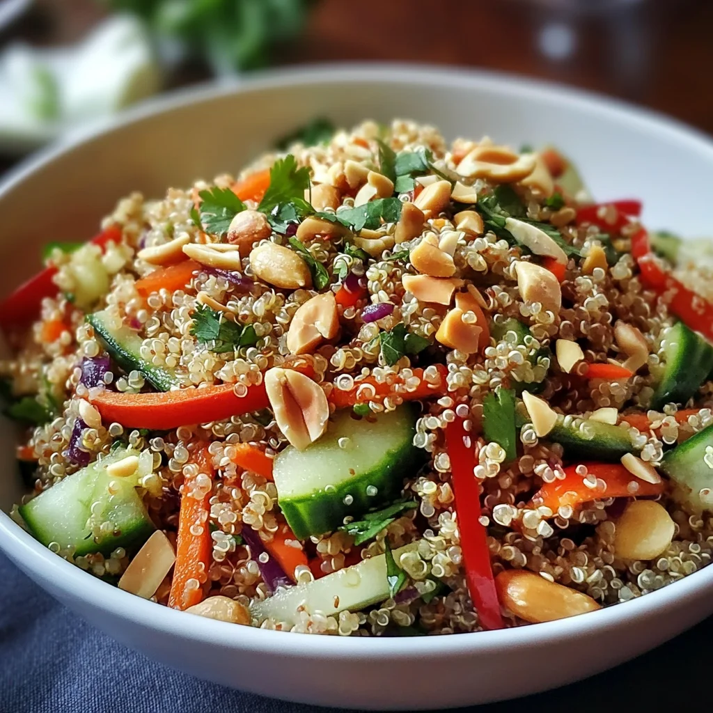 Thai Quinoa Crunch Salad