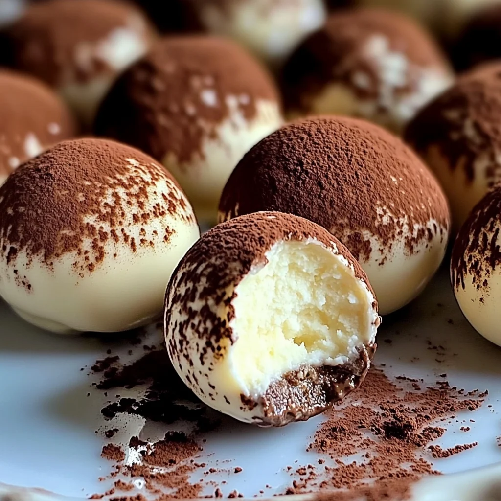 Tiramisu Truffles Recipe