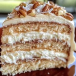 White German Chocolate Cake with Cheesecake Center